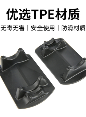 玄虎纹身笔架摆设架TPE黑色刺青无线笔展示架机架塑料美妆工具