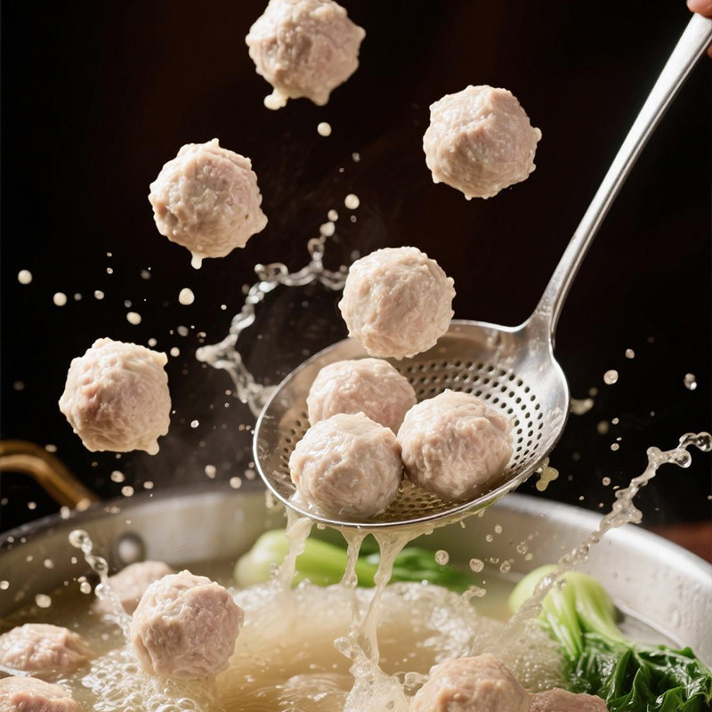 壹号土猪正宗潮汕猪肉丸手打纯猪肉火锅烧烤潮州特产汕头猪筋丸子,淘宝优惠券,粉丝福利购,淘宝优惠卷