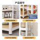 Kitchen rack floor-standing multi-layer microwave oven cabinet dishes condiments multi-functional storage rack