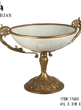 卡斯特兰陶瓷烟灰缸水果零食盒子