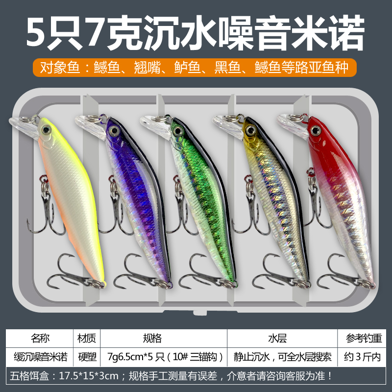 路亚假饵套装沉水米诺超远投淡水海钓翘嘴鲈鱼鳜鱼黑鱼狗鱼鲅鱼,淘宝优惠券,粉丝福利购,淘宝优惠卷