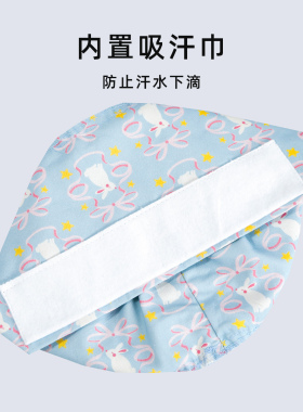 护士帽医用印花帽口腔外科医生帽