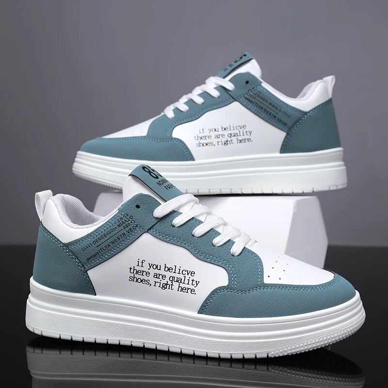 男鞋2026年新款潮流百搭低帮板鞋青少年耐磨防滑运动学生休闲潮鞋,淘宝优惠券,粉丝福利购,淘宝优惠卷