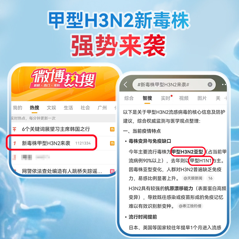 万孚甲型乙型流感检测试纸甲流乙流试剂盒肺炎支原体三合一英诺特