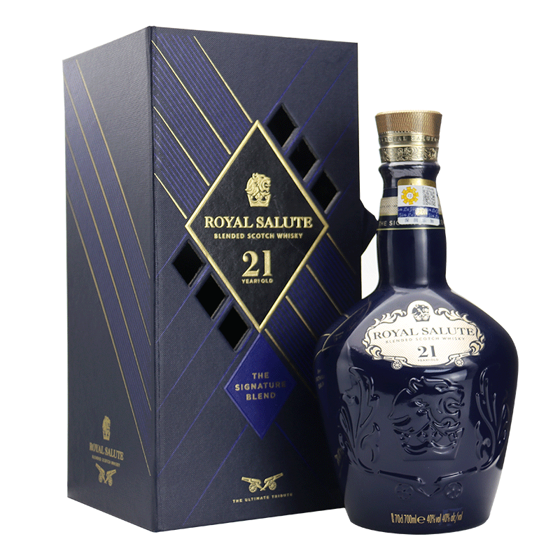 皇家礼炮21年700ml调配苏格兰威士忌Royal Salute进口洋酒正品 - 图3