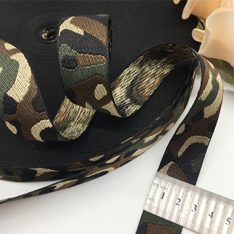 时尚迷彩织带军绿色斜纹提花缎带衣服裤子侧边带箱包鞋材服装辅料,淘宝优惠券,粉丝福利购,淘宝优惠卷