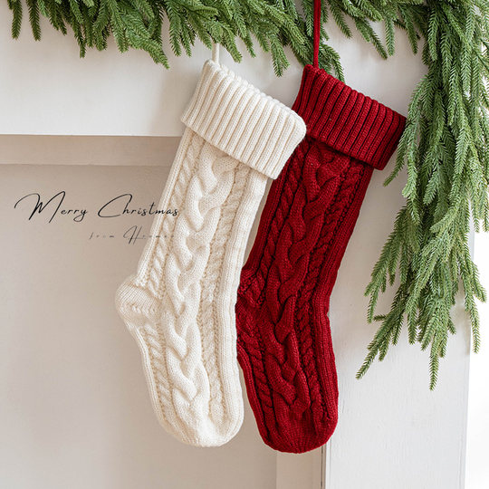 Высококачественные рождественские вязаные носки Hromeo из шерсти
