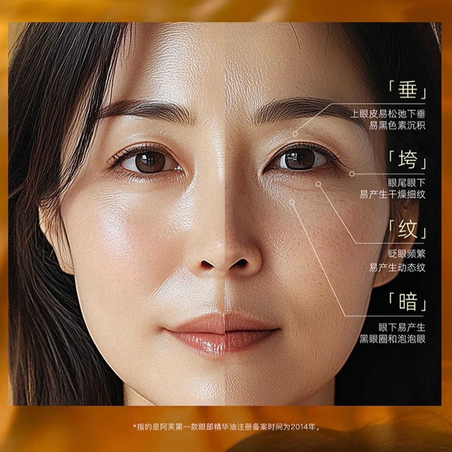 阿芙11籽淡纹紧致眼部精华油权杖电动按摩滋养修护抗皱紧致正品款 - 图1