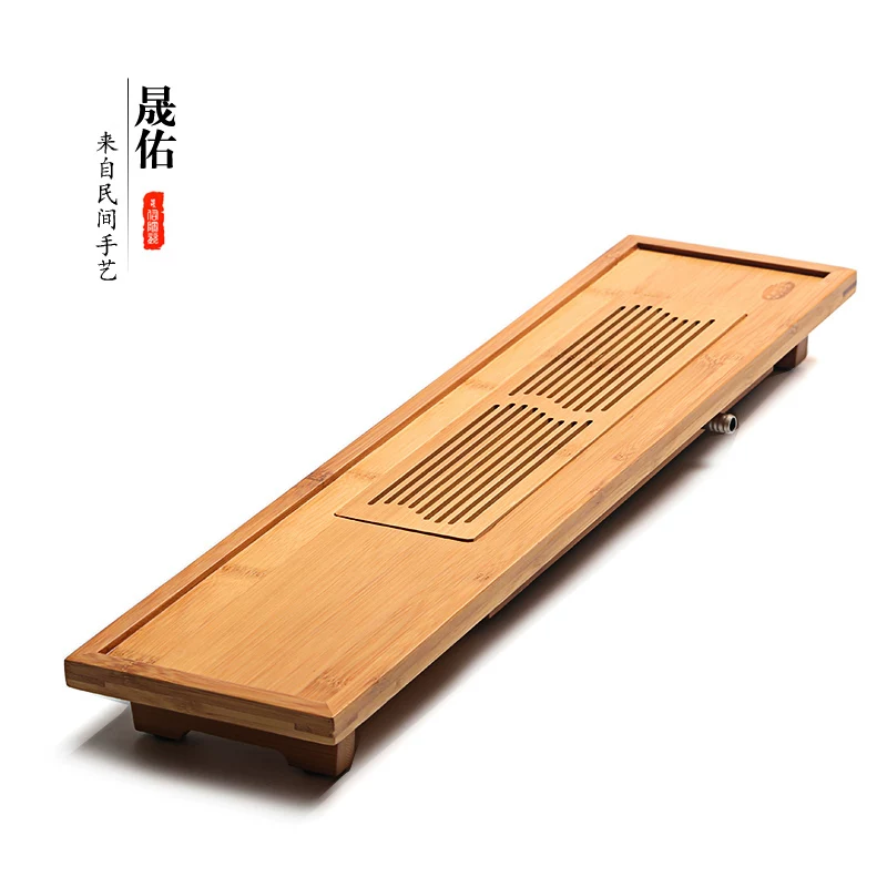 ПосудуSimple Bamboo Kung Fu Tea Steel Japanese Drainage Small Tea Drive Household Long Dry Publishes Turnitta Tea Sea Terrace