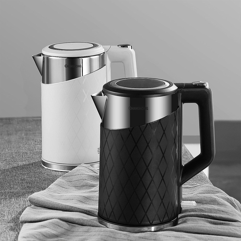 长虹家用电304不锈钢烧水器烧水壶 长虹新概念电热水壶