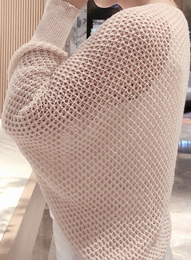 旺卿四季镂空英伦女多功能小披肩