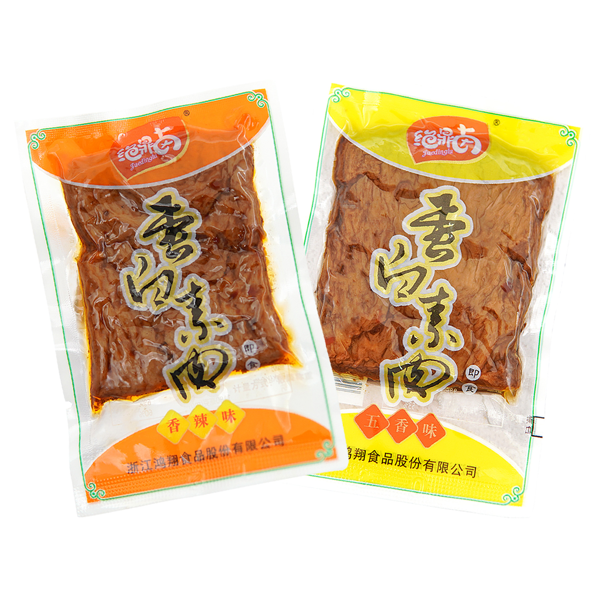 【包邮】鸿翔绝鼎卤蛋白素肉500g素牛肉豆干嘉兴南湖休闲零食-图3