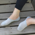 Vớ cotton nam thoáng khí mùa hè mỏng mảnh vô hình vớ thấp giúp nông khử mùi hôi miệng siêu ngắn silicone chống trượt vớ thuyền - Vớ hàng tuần tất vớ đẹp giá rẻ Vớ hàng tuần