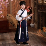 Детское ханьфу, детский осенний демисезонный костюм для мальчиков, китайский стиль, детская одежда