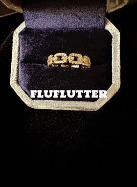 Fluflutter｜馥芙特小众设计感高级轻奢气质时尚戒指