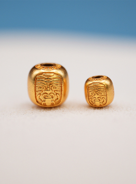 s925银镀24K金扎基拉姆隔珠手串