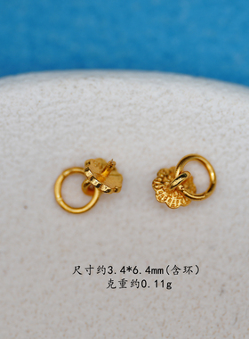 s925银镀金夹扣扣头延长链配件