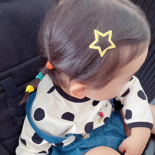 黄小妞婴儿迷你小皮筋儿童发圈女宝宝橡皮筋扎揪揪头绳 - 图0