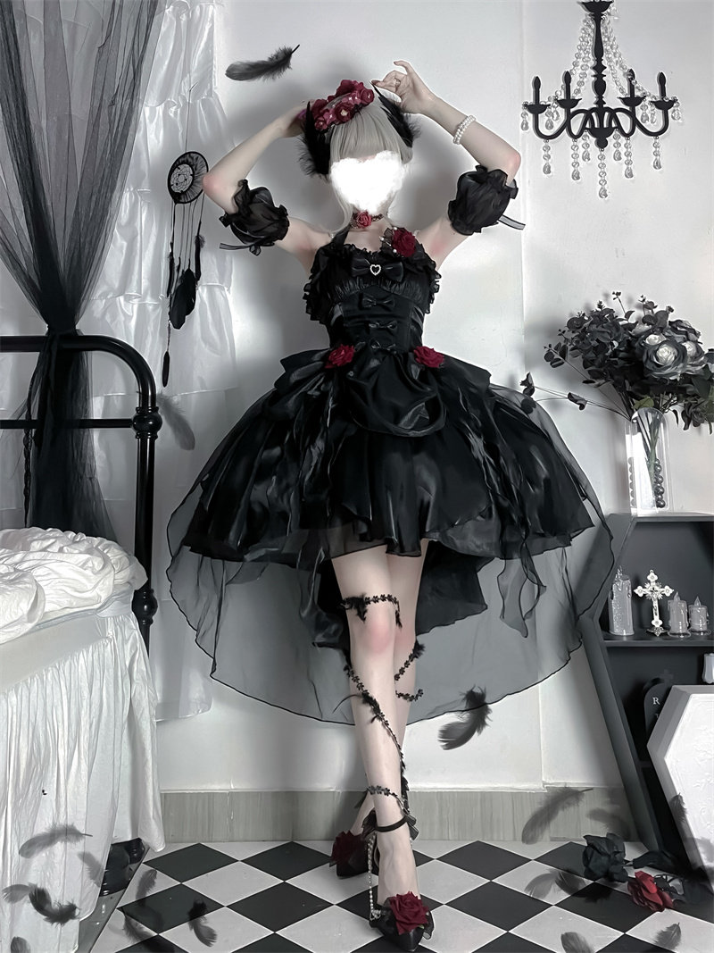 现货【仙蒂玫瑰】jsk原创仙蒂玫瑰lolita超仙气 氛围感在逃公主裙,淘宝优惠券,粉丝福利购,淘宝优惠卷