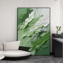 Hand-painted oil painting Behai Abstract Living room sofa Background wall decoration painting Xuanguan hanging paintings myural painting