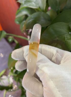 黑龙江逊克玛瑙玉石俏色饰品手环