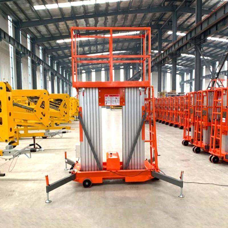 铝合金升降机6米8米10米升降平台移动式单双柱铝合金高空作业车,淘宝优惠券,粉丝福利购,淘宝优惠卷