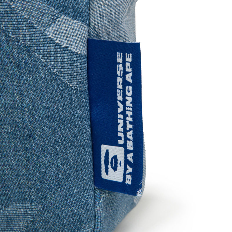 Aape旗舰店配饰牛仔迷彩猿人刺绣潮流斜挎包单肩包5254XXM,淘宝优惠券,粉丝福利购,淘宝优惠卷