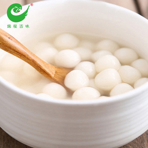 千味央厨白色糯米小汤圆 300g一包水磨元宵早餐速食食品商用 - 图1