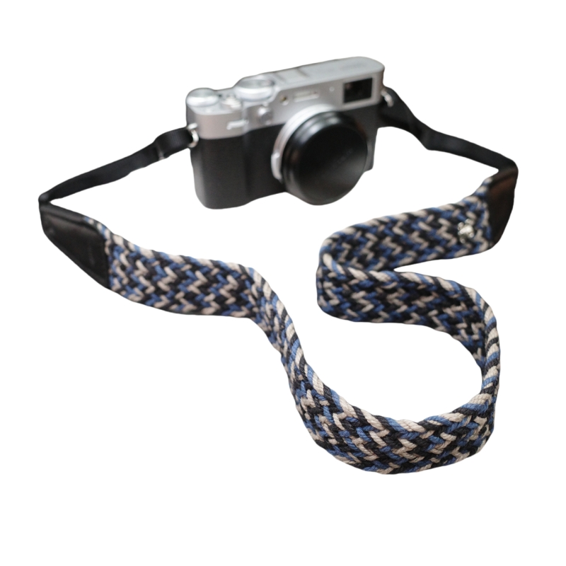 cam-in编织相机背带单反可调挂绳摄影斜挎微单富士复古文艺肩带-图3