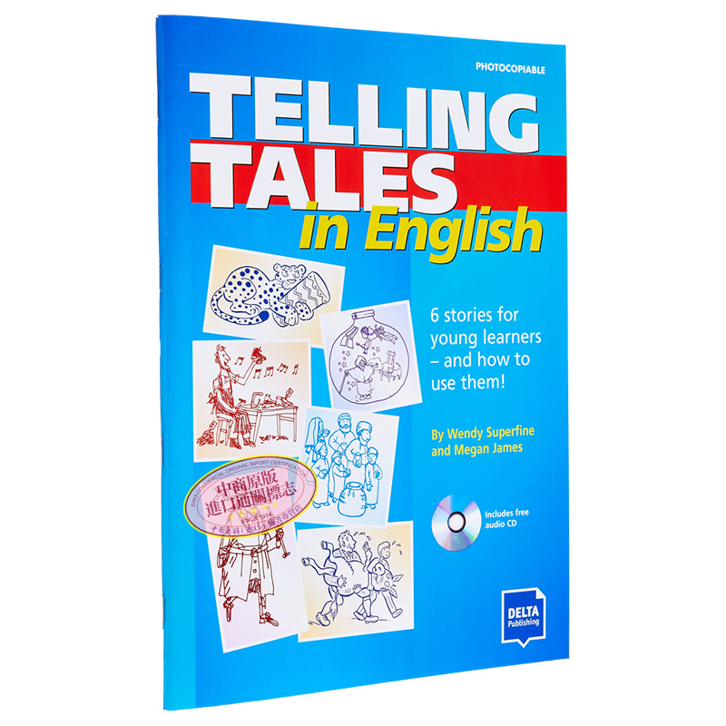 Telling Tales in English Book with photocopiable activites用英语讲故事附有可复印的活动材料英文原版进口大音-图3