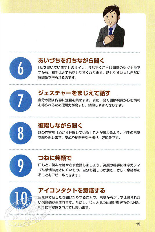 预售 说话 听话的商务礼仪 日文原版 話し方 聞き方のビジネスマナー 唐泽明 日企面试就职 日本职场工作常识 日语学习 单行本 敬?