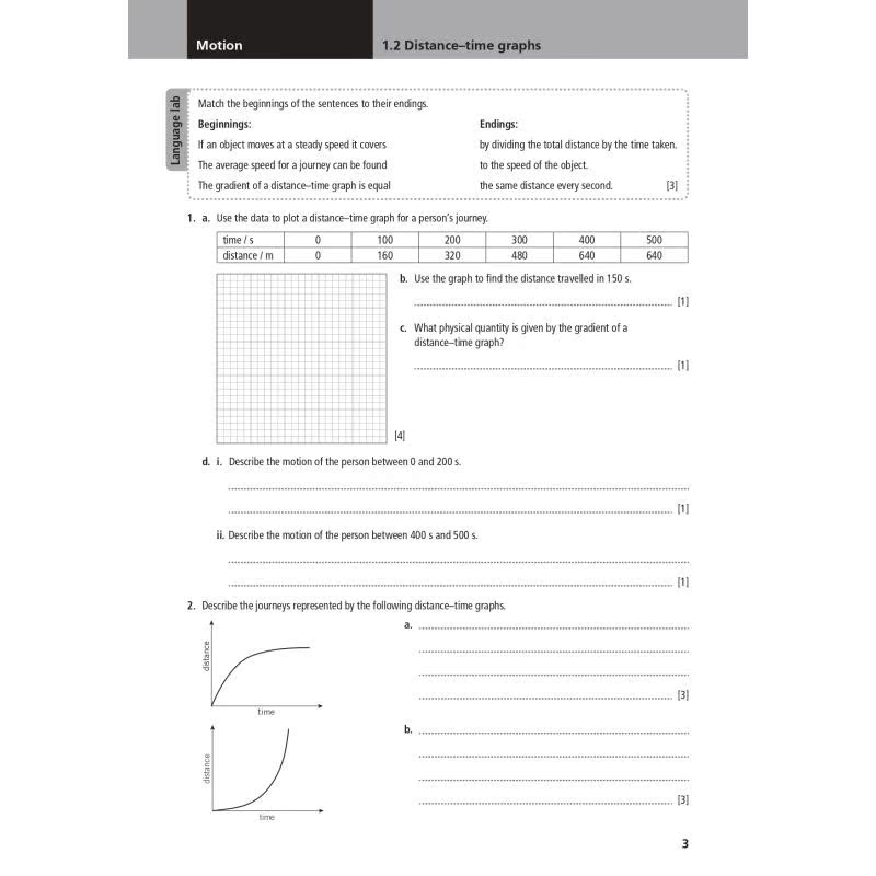 NEW Cambridge IGCSE  O Level Essential Physics Workbook Third edition 剑桥基础物理练习册第三版 大音 - 图2