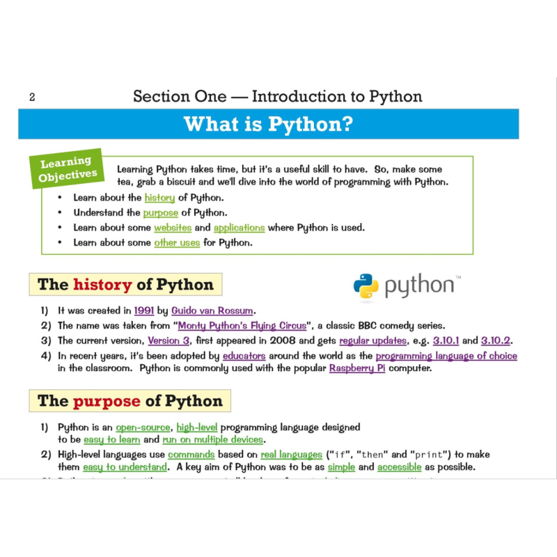 英国CGP原版 Python Programming Guide for GCSE Computer Science GCSE计算机科学 Python 编程指南 - 图3