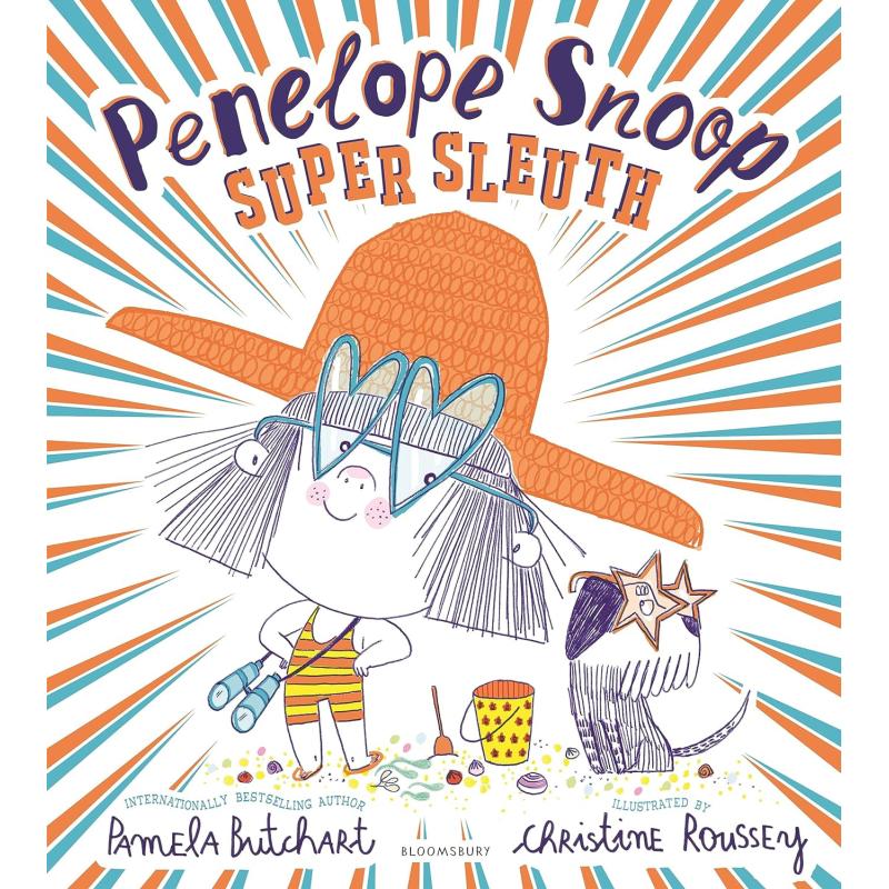 Christine Roussey 女侦探佩内洛普斯努普系列绘本2册 Penelope Snoop Super Sleuth Ace Detective 英文原版图书 大音 - 图0