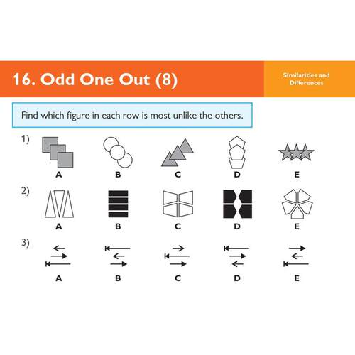 英国原版CGP 11+ GL 英语English+数学Maths+文字推理+非文字推理Reasoning 复习问题卡片Revision Question Cards 大音 - 图2