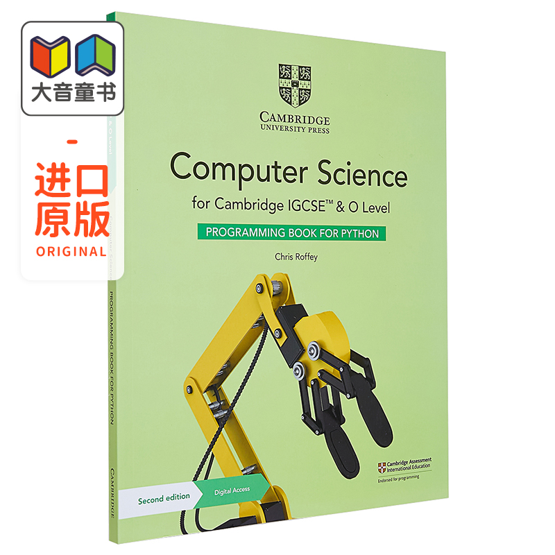 NEW Cambridge IGCSE and O Level Computer Science Programming Book for Python with Digital Access 剑桥科学编程书英文原版 - 图0