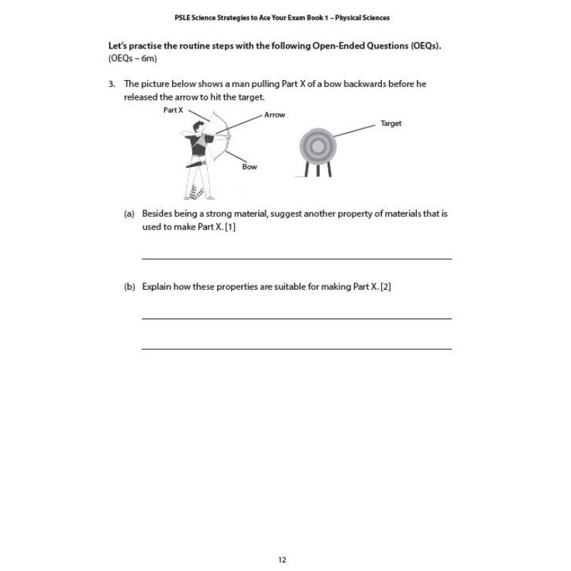 新加坡教辅 PSLE Science:Strategies to Ace Your Exam Physical Sciences PSLE 科学：取得优异成绩的策略-物理科学 大音