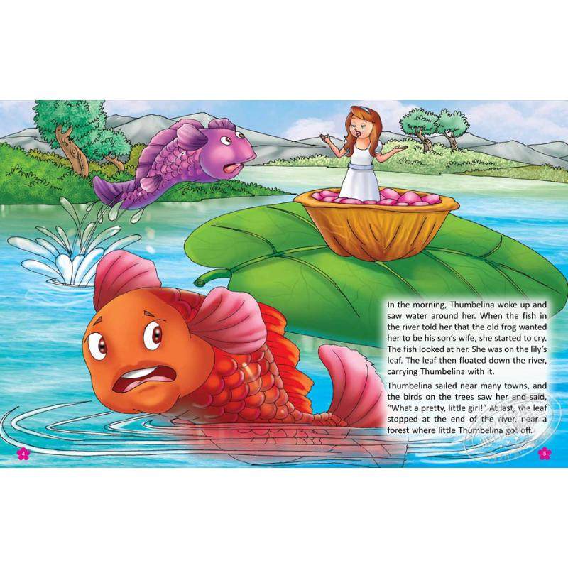 Global ELT Fairy Tales Thumbelina A1 Movers 拇指姑娘 经典童话故事 儿童绘本 分级读物 7-12岁 - 图3