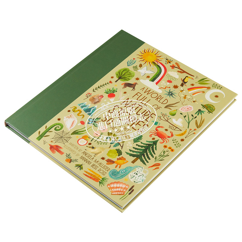 文学收录集 自然故事 A World Full of Nature Stories 50 Folktales and Legends 英文原版进口儿童绘本小初文学 大音