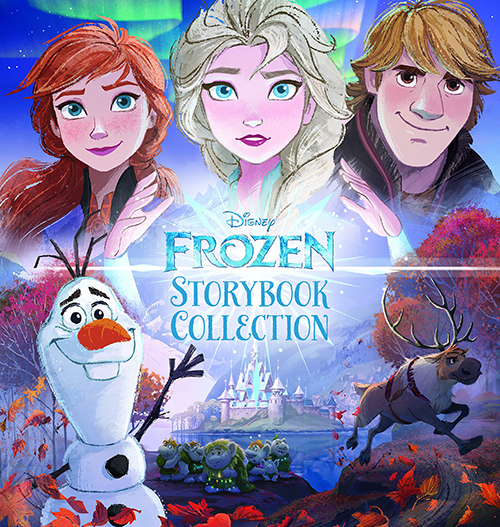 冰雪奇缘绘本故事合辑英文原版暗影森林 Frozen Storybook Collection精装合集艾莎安娜儿童绘本迪士尼出品Disney-图0