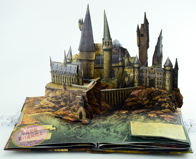 预售 英文原版 哈利波特手工3D 立体书 Harry Potter Pop up book JK罗琳 - 图0