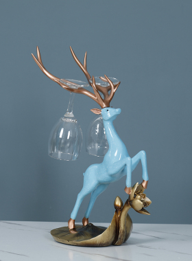 创意酒杯架倒挂架家用红酒架斜放