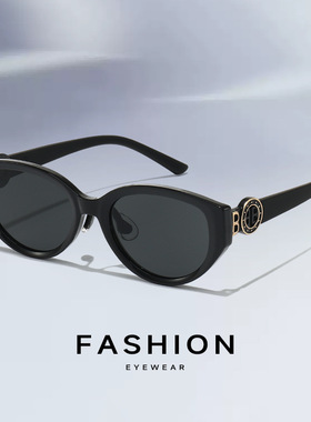 保罗雷朋2026新款TR框通勤太阳眼镜轻奢复古猫眼太阳镜百搭墨镜女