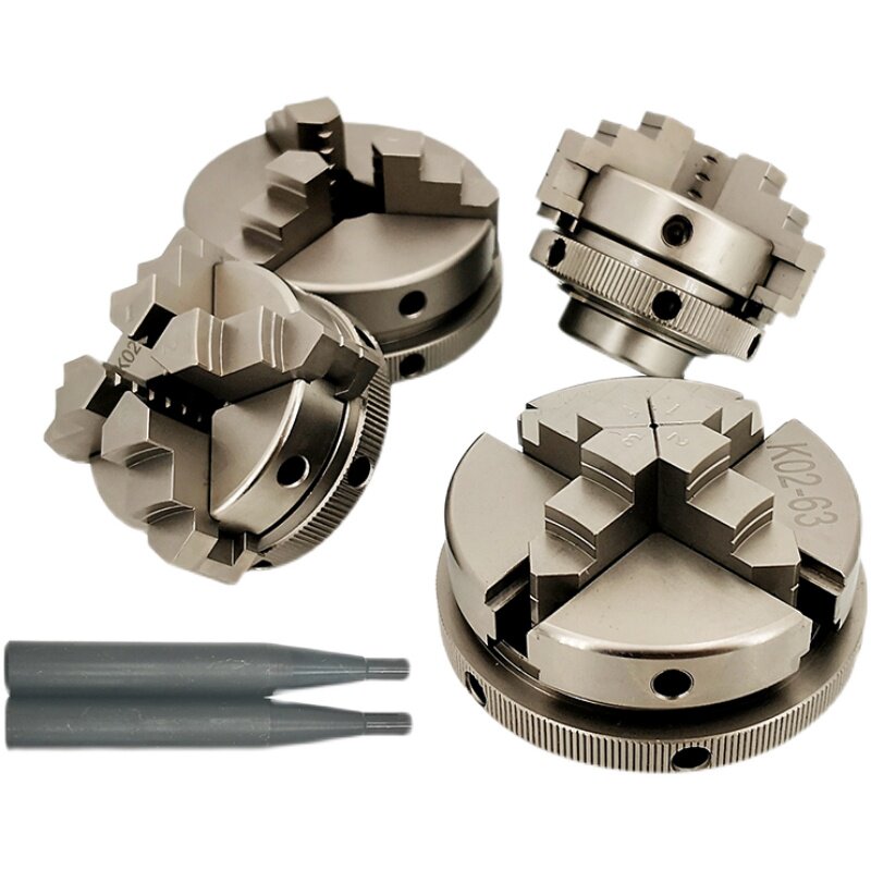 佛珠机小卡盘手紧三四爪diy自制木工车床小型主轴夹爪台磨机夹头,淘宝优惠券,粉丝福利购,淘宝优惠卷