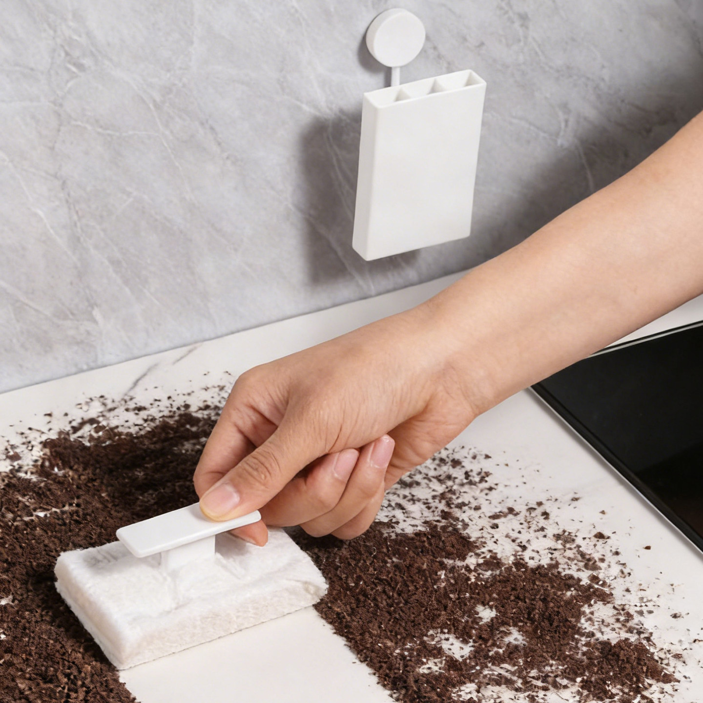 迷你洗脸巾拖把夹废弃二次利用神器洗漱台一次性抹布洗手盆清洁刷,淘宝优惠券,粉丝福利购,淘宝优惠卷