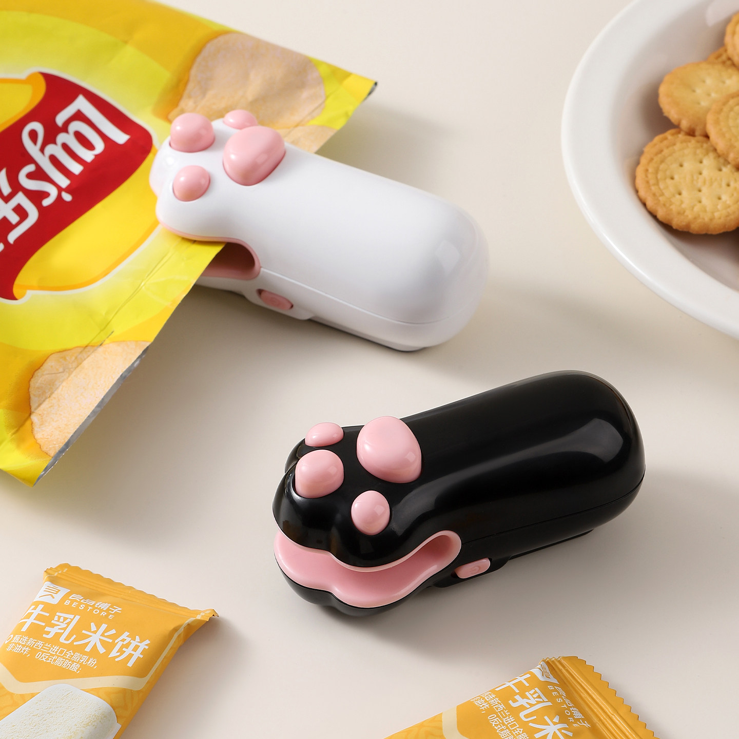 真空封口机小型家用手压式封口器迷你便携零食品塑料袋热密封神器,淘宝优惠券,粉丝福利购,淘宝优惠卷