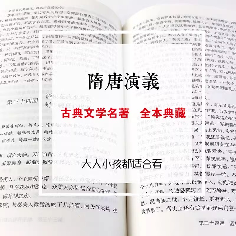 【精装2册】隋唐演义原著正版 青少年版小学生版白话文完全版隋唐英雄传中国古典文学名著小说中华书局作家榜畅销书籍排行榜典藏版 - 图0