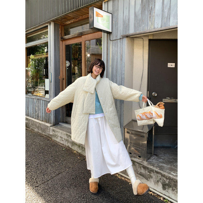 鹿与飞鸟[早安时间]小菱格不厚重|三色加绒南瓜棉服送围巾6252,淘宝优惠券,粉丝福利购,淘宝优惠卷