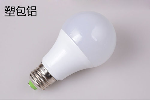 led灯泡e27螺口3W暖白光黄光5W节能灯高亮家用b22卡口7W球泡单灯 - 图1