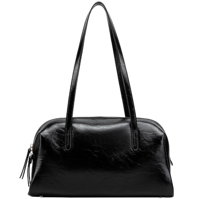 2025巨好看的保龄球包包女大容量波士顿包腋下包通勤手提包真皮包,淘宝优惠券,粉丝福利购,淘宝优惠卷